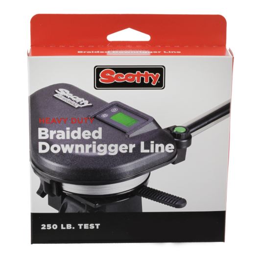 Scotty Heavy Duty Braided 250lb Downrigger Line 300′ #2201K