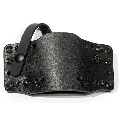 Limbsaver Cross-Tech Holster Black Leather CliOn w/ Strap