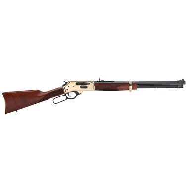 Henry Side Gate Rifle 30-30 Win 5+1 American Walnut Polished Brass RH