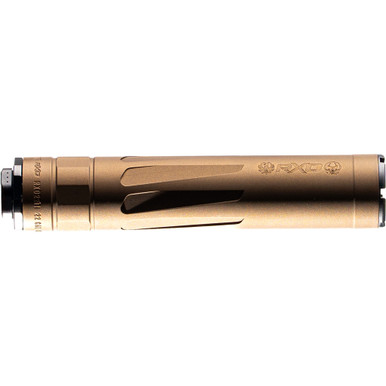 Dead Air RXD22Ti Suppressor 22 cal. Bronze w/RXD674 1/2X28 Muzzle Brake