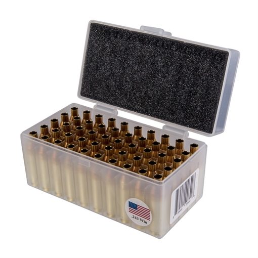Peterson Cartridge 243 WINCHESTER SMALL PRIMER BRASS 50/BOX PCC243SRP50