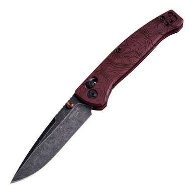 Hogue Mysto 24452 ABLE Lock Knife - Fire Redstone Richlite - CPM MagnaCut