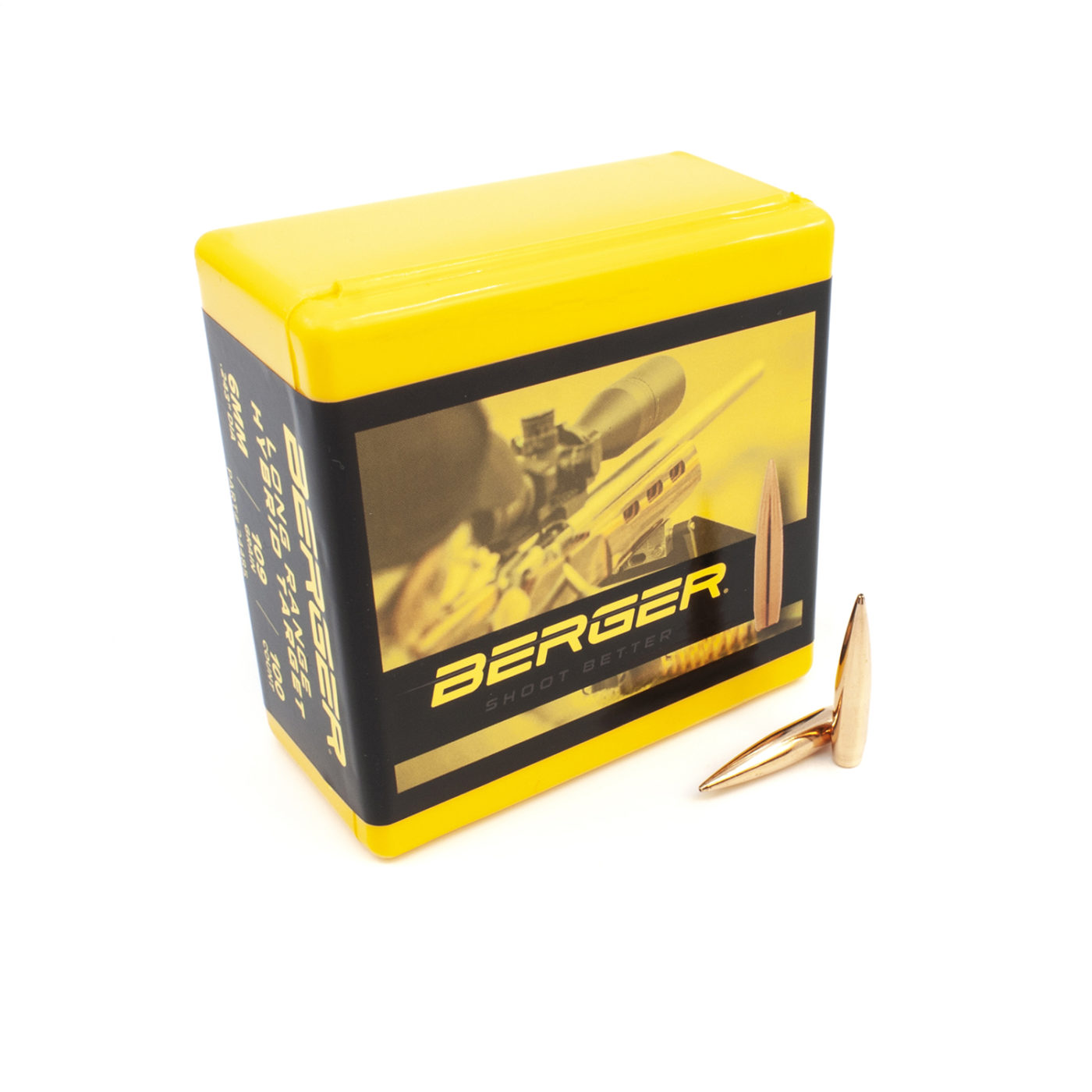 Berger Long Range Hybrid Target 6mm 109gr. 100ct. Bullets #24485