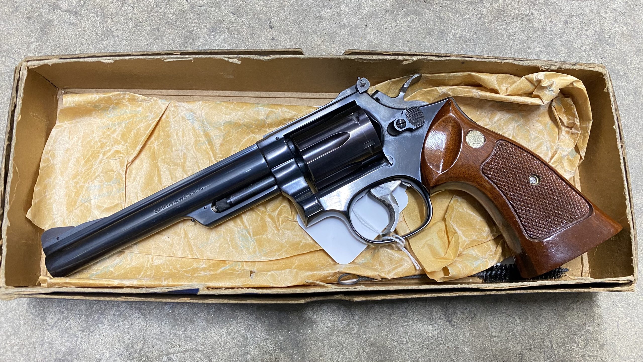 Used Smith & Wesson Model 19-4 Blued Rechambered for 327 Federal Mag