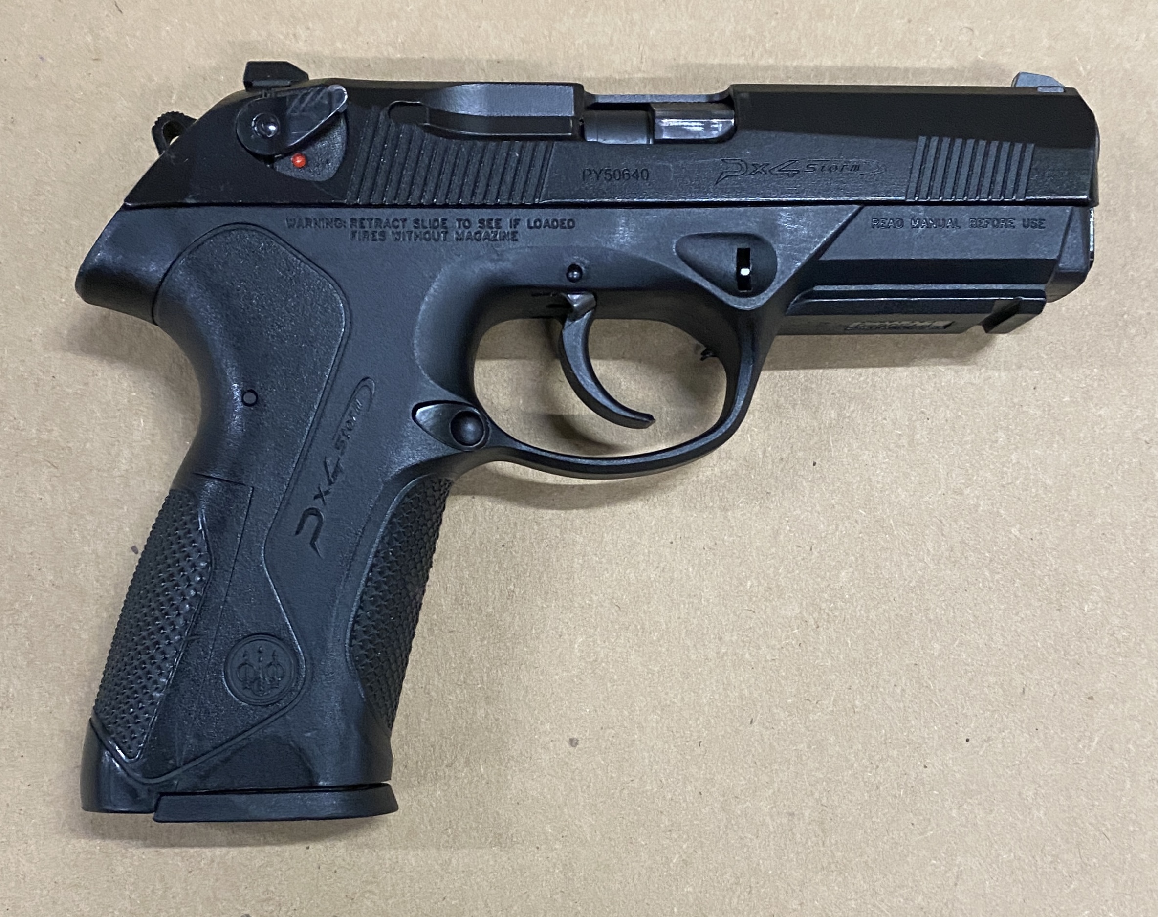 Used Beretta PX4 Storm 40 S&W Full Size Police Trade Decocker Model