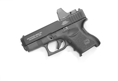 Advantage Arms Conversion Kit 22LR - Fits Glock 26/27 Gen 1-5 - Cali Compliant, 2 10rd Magazines, Red Dot Ready