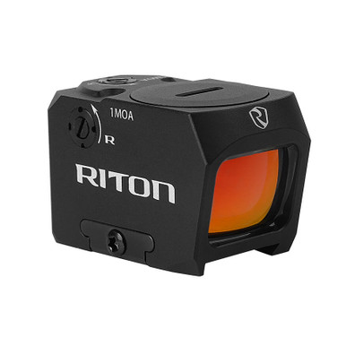 Riton Optics 3 TACTIX EED Fully Enclosed Red Dot - 3 MOA Red Dot, ACRO Footprint, Black