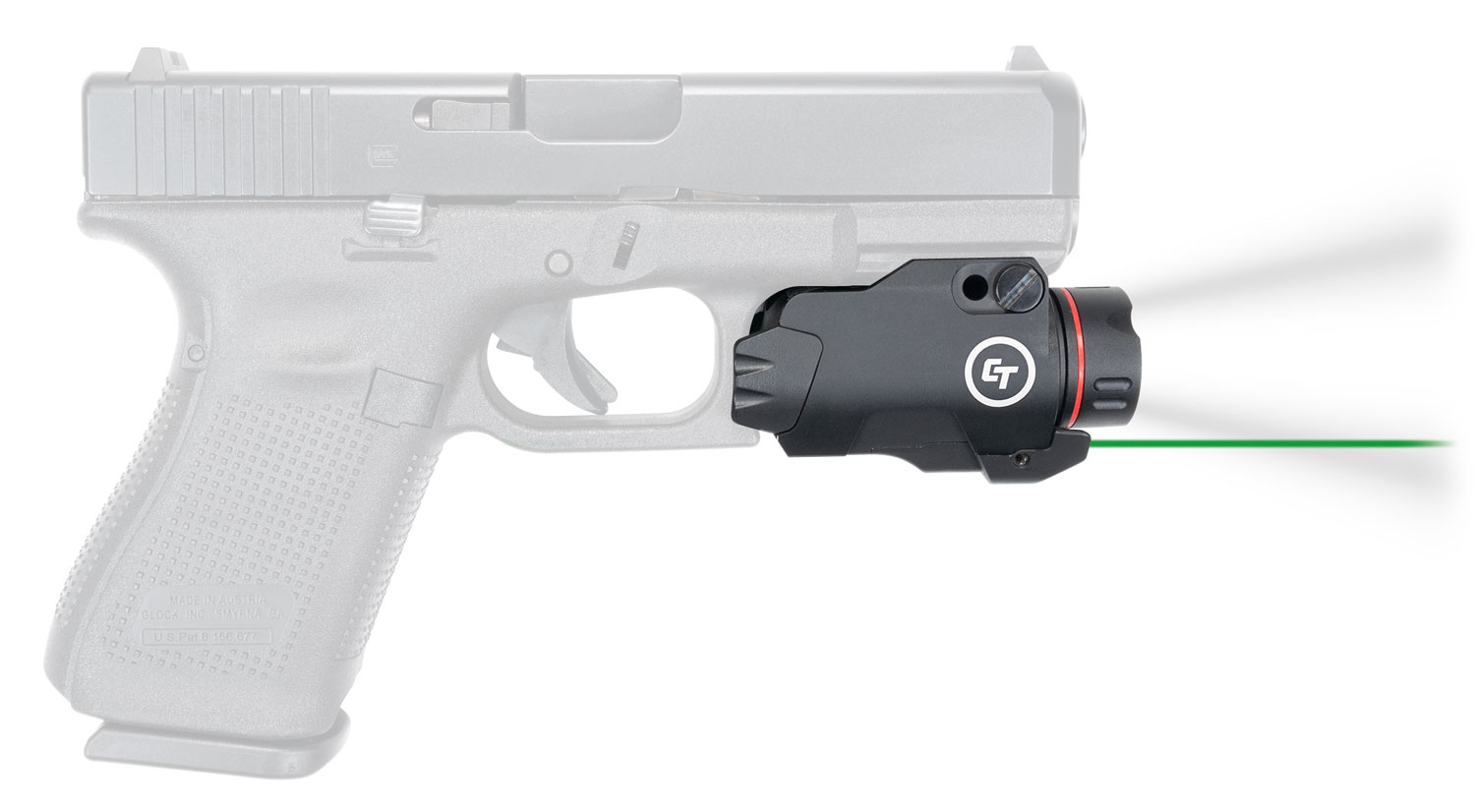 Crimson Trace CMR-207G Rail Master Pro 400 Lumen Light / Green Laser CMR-207G - Online Only