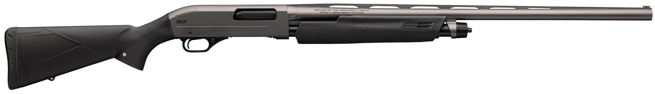Winchester Repeating Arms SXP Hybrid Shotgun 512439692, 20 Gauge, 28", 3" Chmbr, Gray Barrel/Rec, Black Synthetic Furniture, TruGlo Fiber Optic Sight