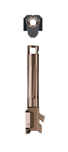 Radian Weapons AFTERBURNER + RAMJET - Fits Glock 19 Gen 4 9MM, INTRA-LOK Mounting System, Bronze Finish,