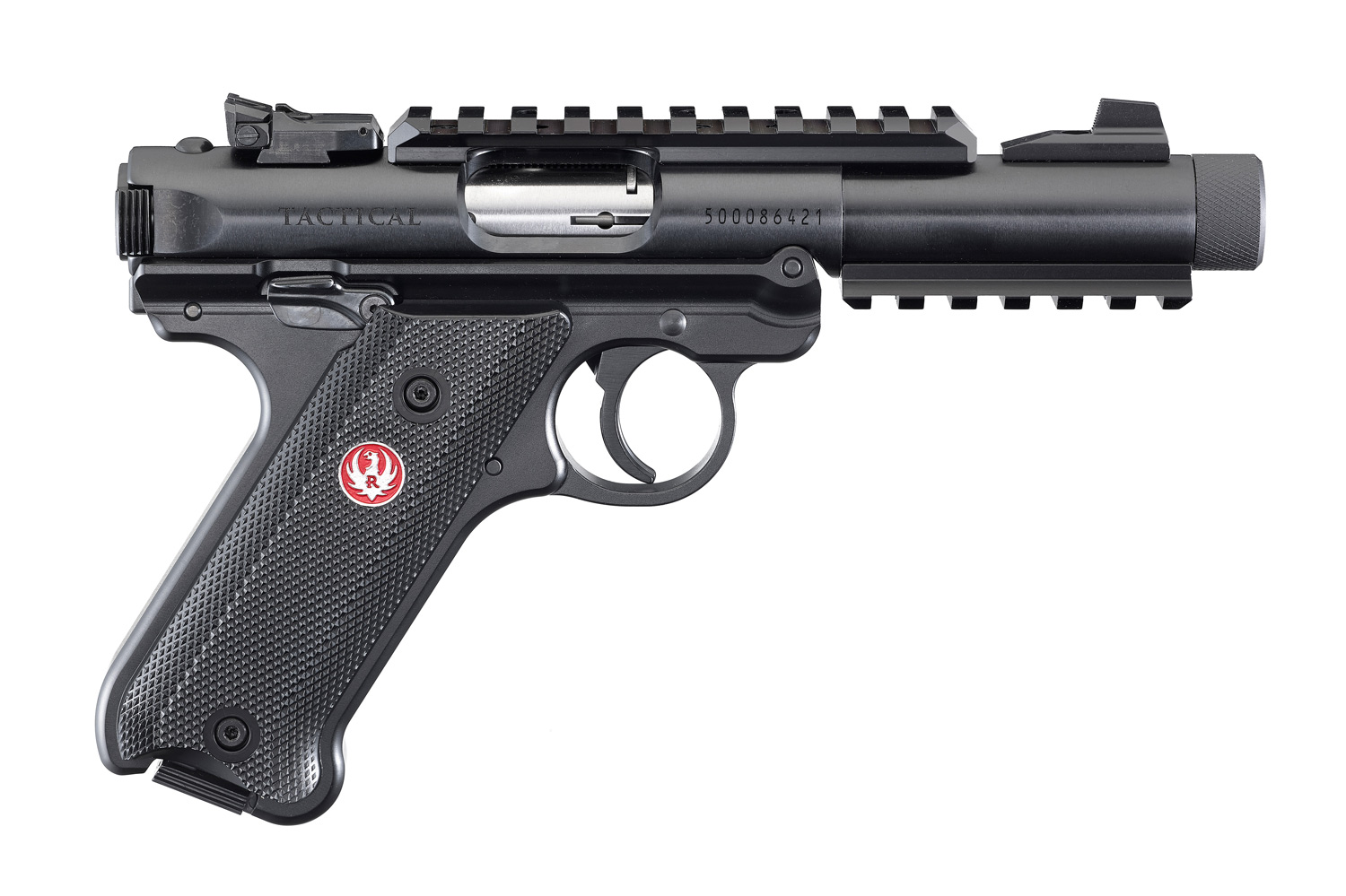 Ruger Mark IV Tactical .22LR 4.4" Threaded Barrel Blued Rimfire Semi-Automatic Pistol #40150