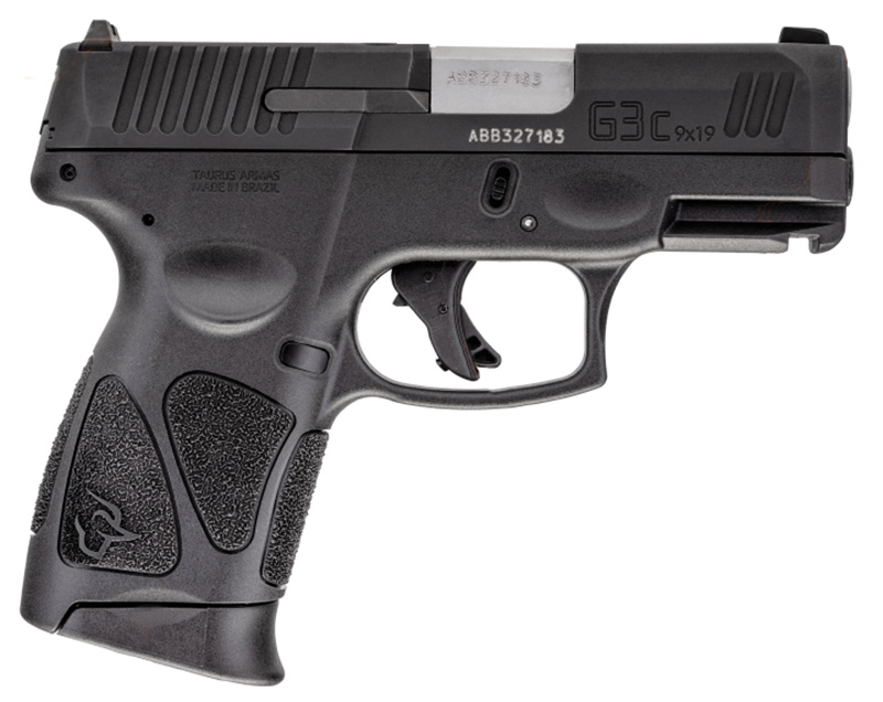 Taurus G3C 9mm Black 12 Round Capacity 1-G3C931