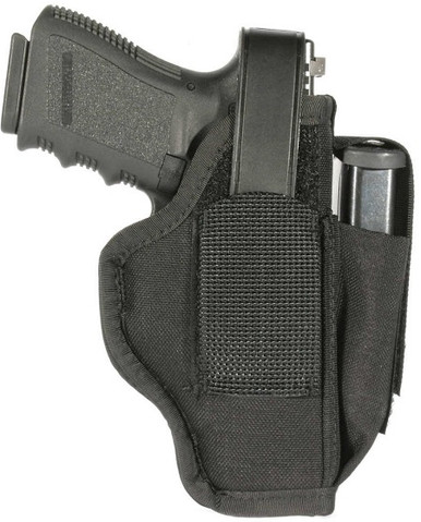 Blackhawk Ambid. Holster w/Mag 40AM01BK Size 1 (3"-4" Medium Auto)