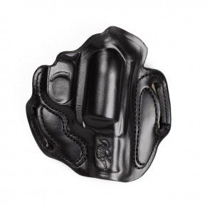 DeSantis Gunhide Speed Scabbard Black Leather Holster fits Kimber K6S #4100960