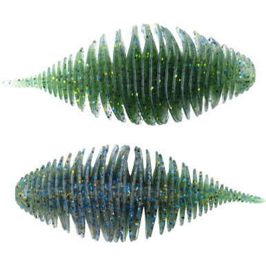 Geecrack Bellows Gill Soft Bait 3.8" Sunburned WM Gill