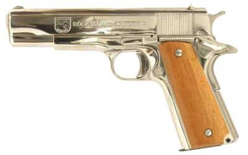 Rock Island Armory 1911-A1 GI Standard .38 Super 5" Nickel 9rd Mag
