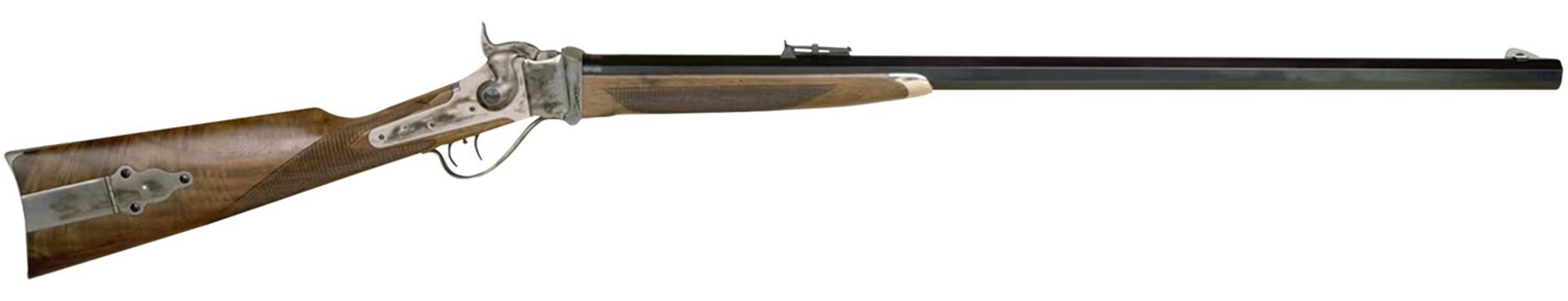 Cimarron 1874 Falling Block from Down Under II Rifle AS200, 45-70 Gov, 34", Walnut Fixed Stock, 1 Rds