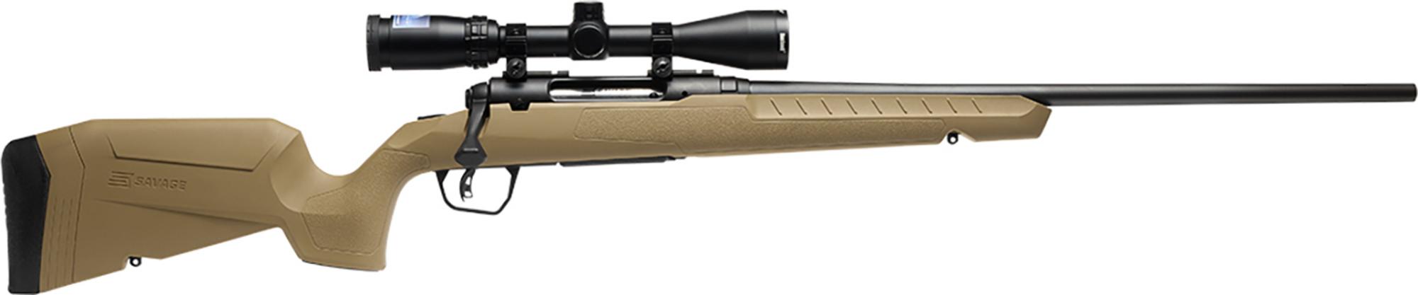 Savage Arms Axis 2 XP Bolt Action Rifle 32169, 270 Win, 22", 3-9X40 Scope, FDE Fixed Stock, 4 Rds