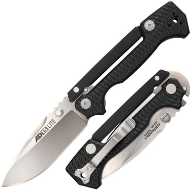 Cold Steel 58SQL Demko AD-15 Lite Scorpion Lock Folding Knife 3.5" Japanese AUS-10A Drop Point Blade, Griv-Ex Handles