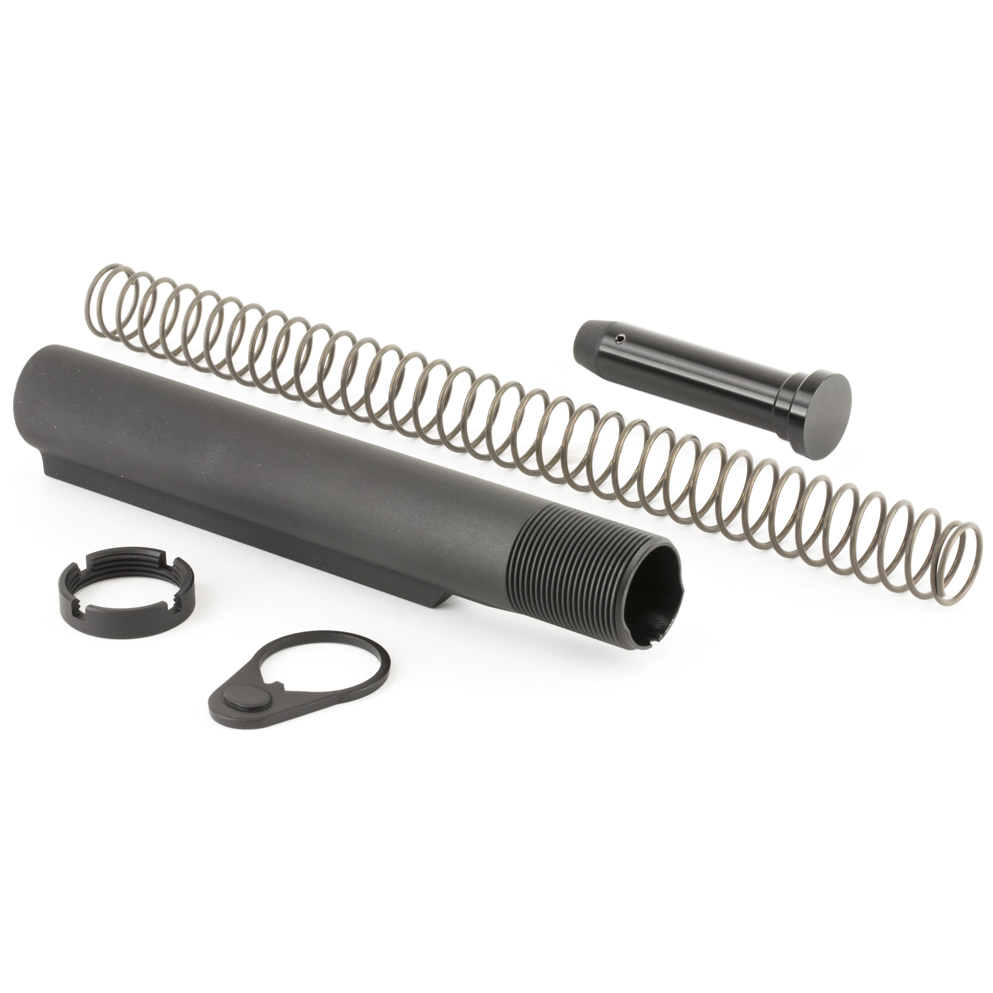Advanced Technology A5101050 Commercial Buffer Tube Assembly AR-15 Black Anodized 6061-T6 Aluminum