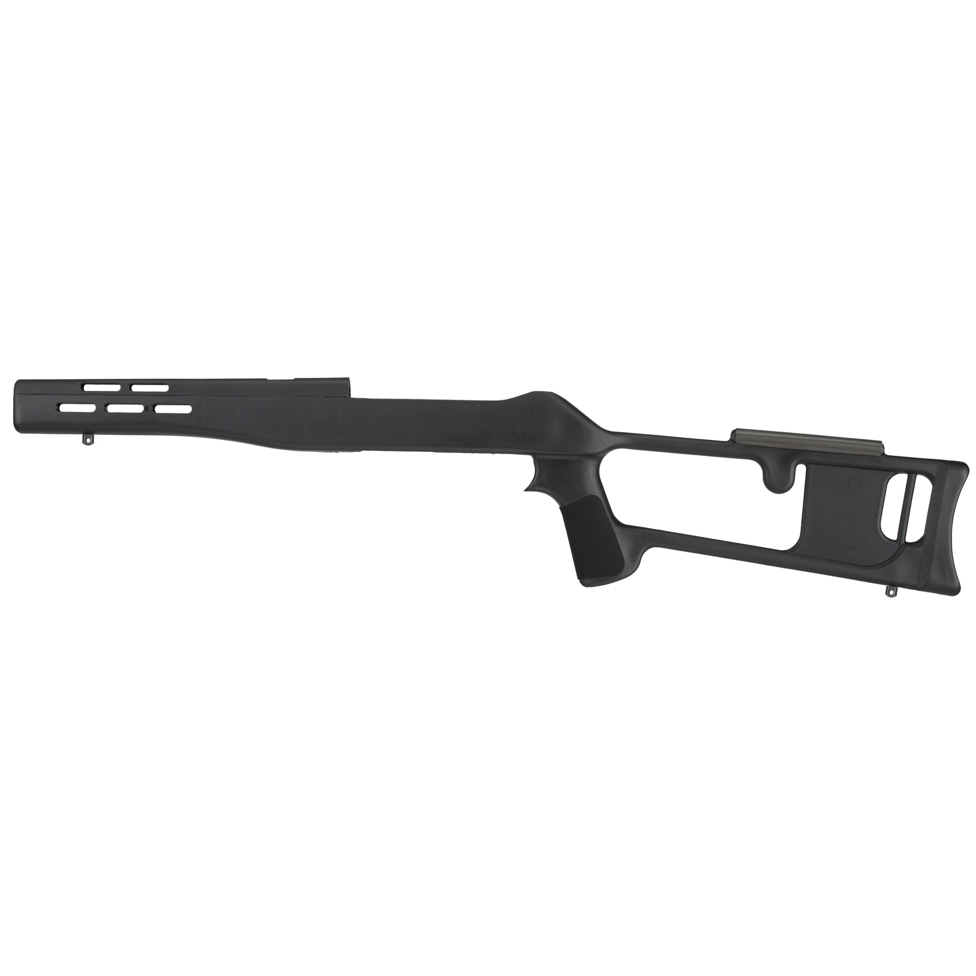 Advanced Technology RUG3000 Fiberforce Rifle Stock Fixed Thumbhole Black Synthetic for Ruger 10/22 (Non-Takedown Models)