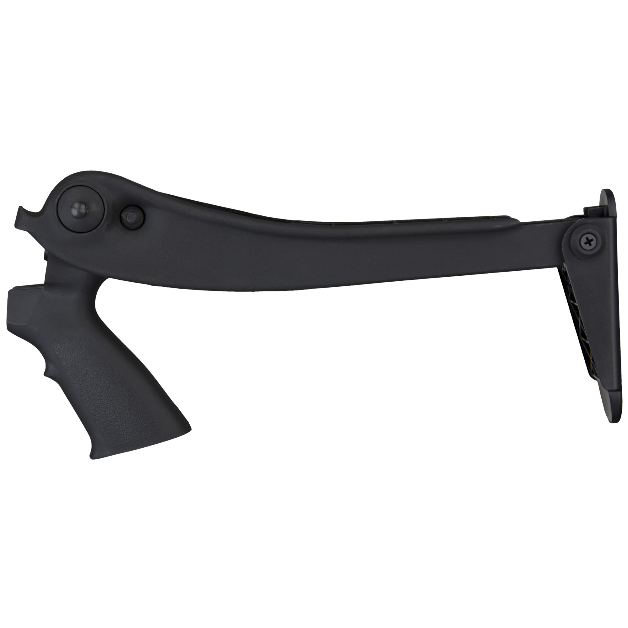 Advanced Technology TFS0600 Shotforce Shotgun Stock Top Folding Black Synthetic for Moss 12/20 GA, Rem 870 12 GA, Win 12/20 GA