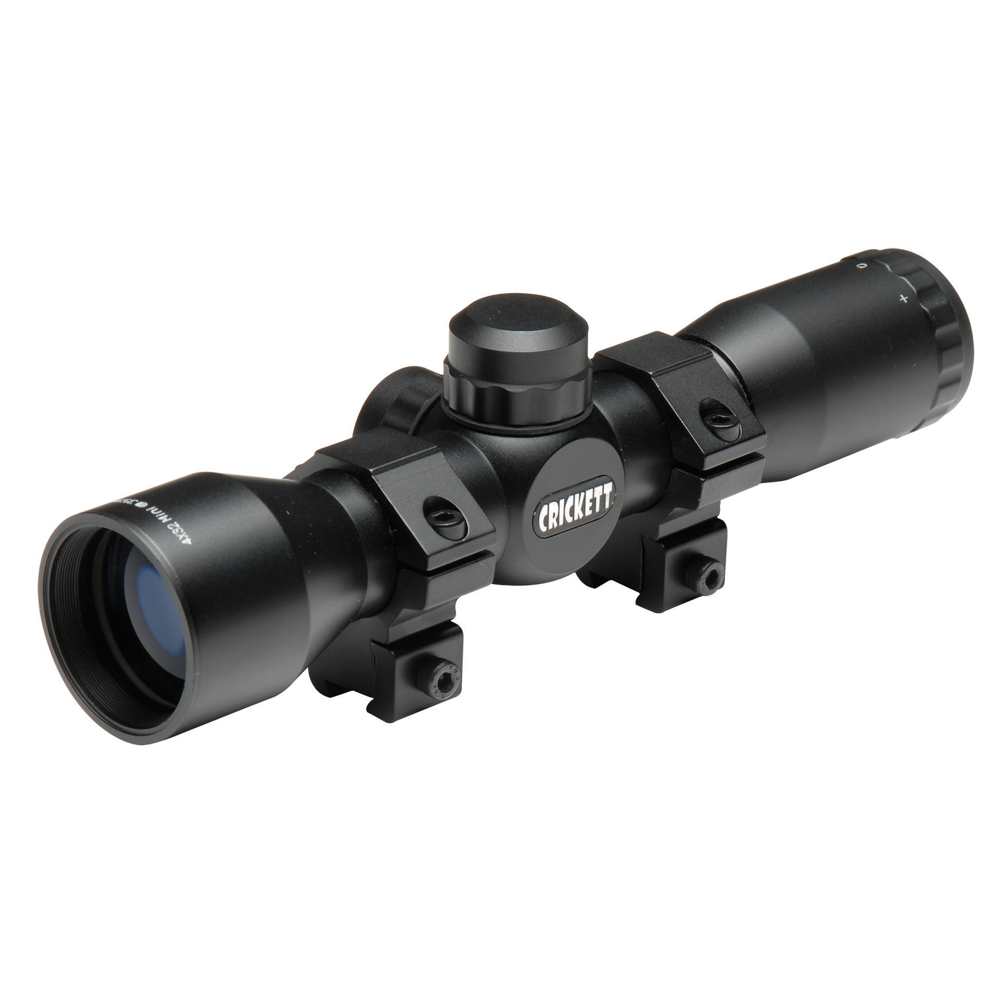Crickett KSA054 Quick Focus Black 4x32mm 1” Tube Mil-Dot Reticle