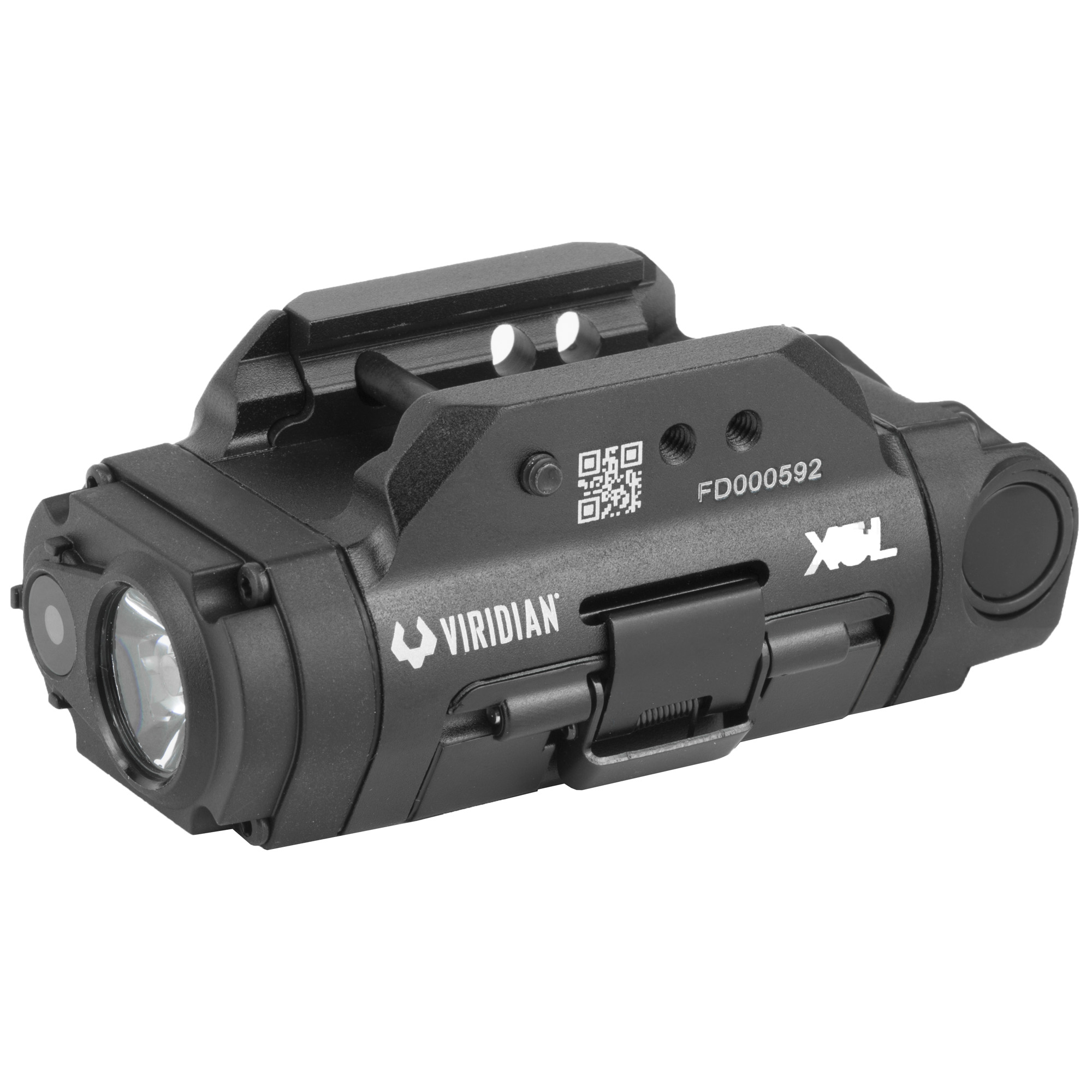 Viridian 9300015 X5L Gen 3 Green Laser with Tactical Light X Series Black 500 Lumens LED White