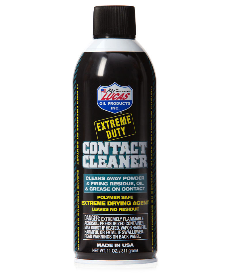 Lucas Oil 10905 Extreme Duty Contact Cleaner Against Grease, Dust, Oil 11 oz Aerosol