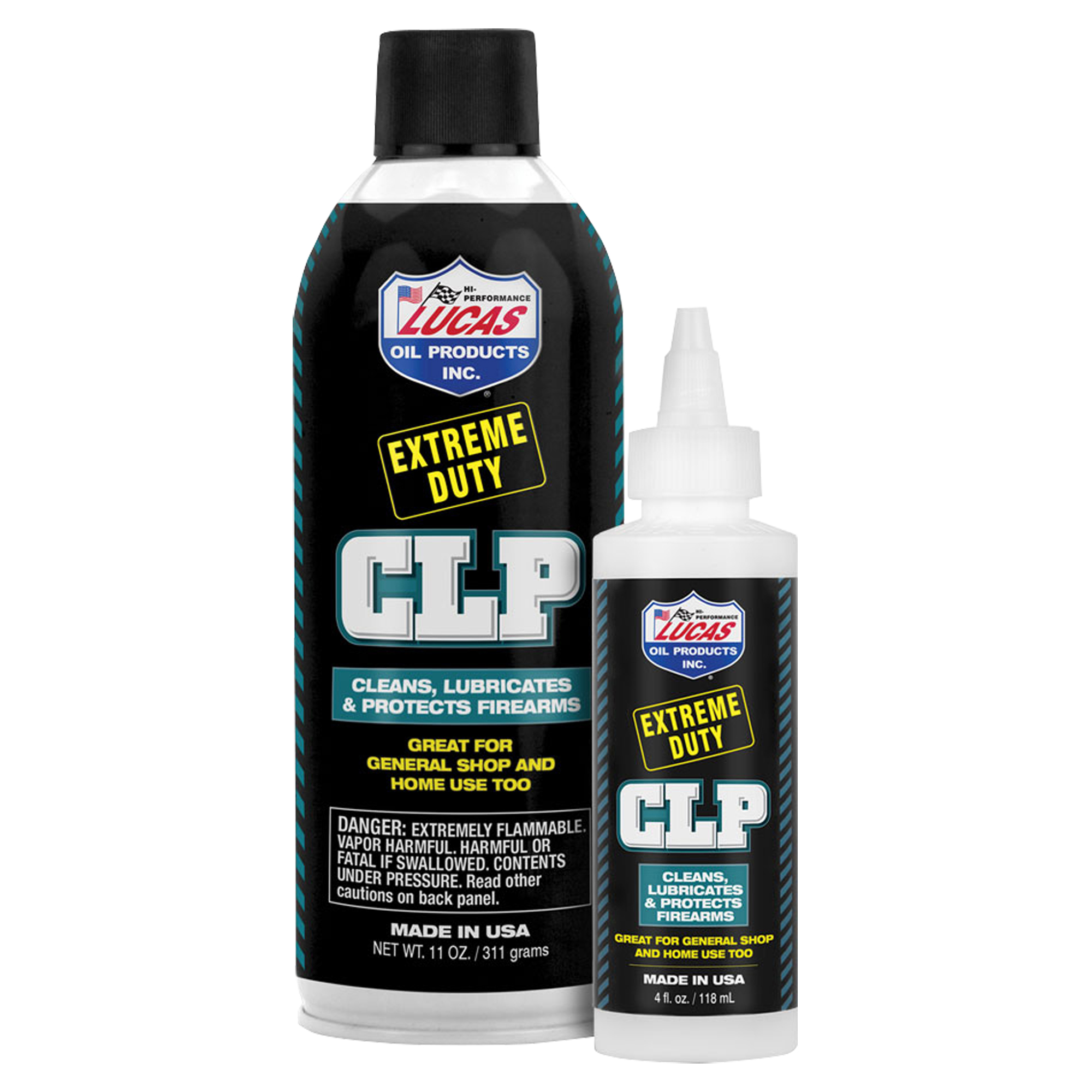Lucas Oil 10915 Extreme Duty CLP Cleans, Lubricates, Prevents Rust & Corrosion 4 oz Squeeze Bottle