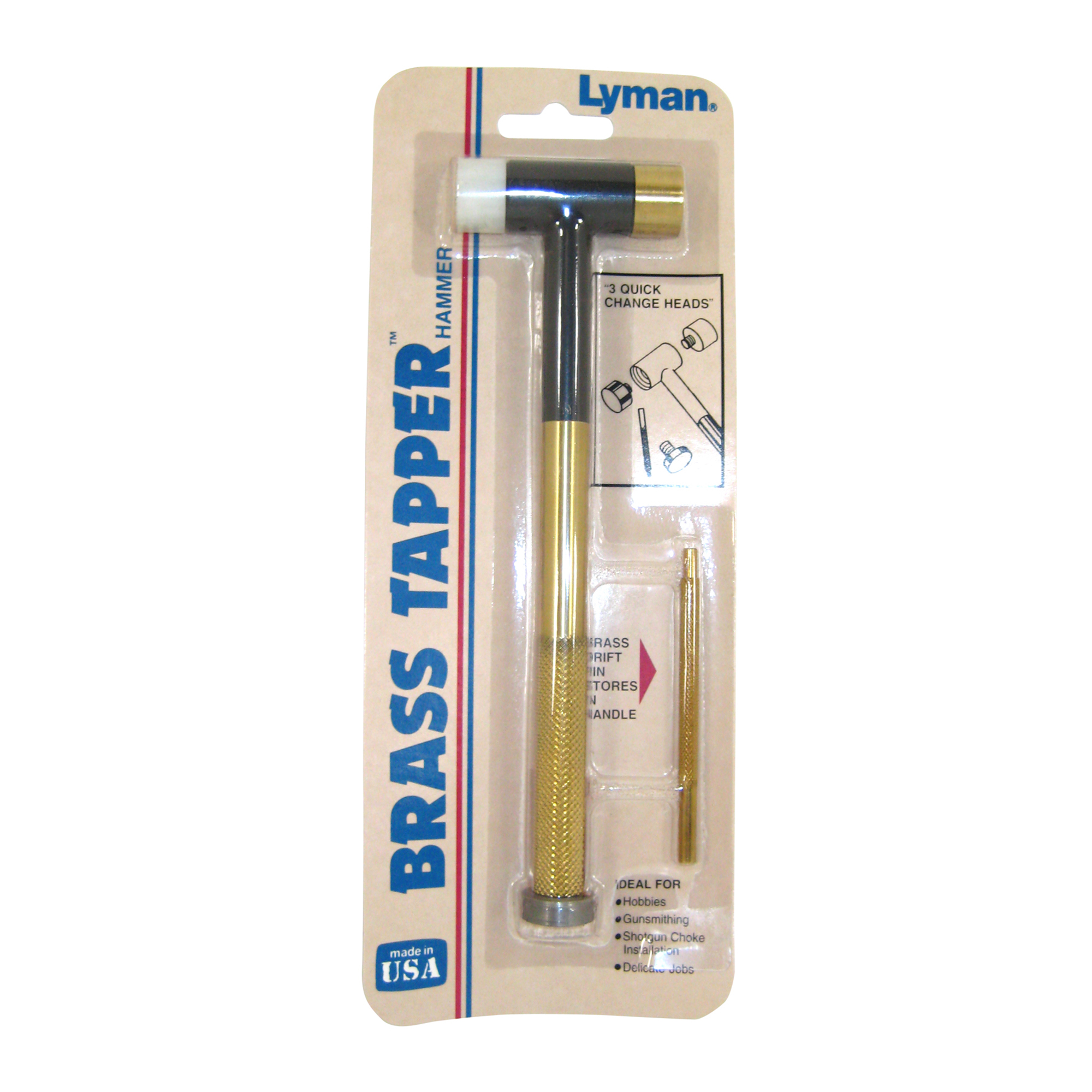 Lyman 7031290 Brass Tapper Brass/Nylon/Steel