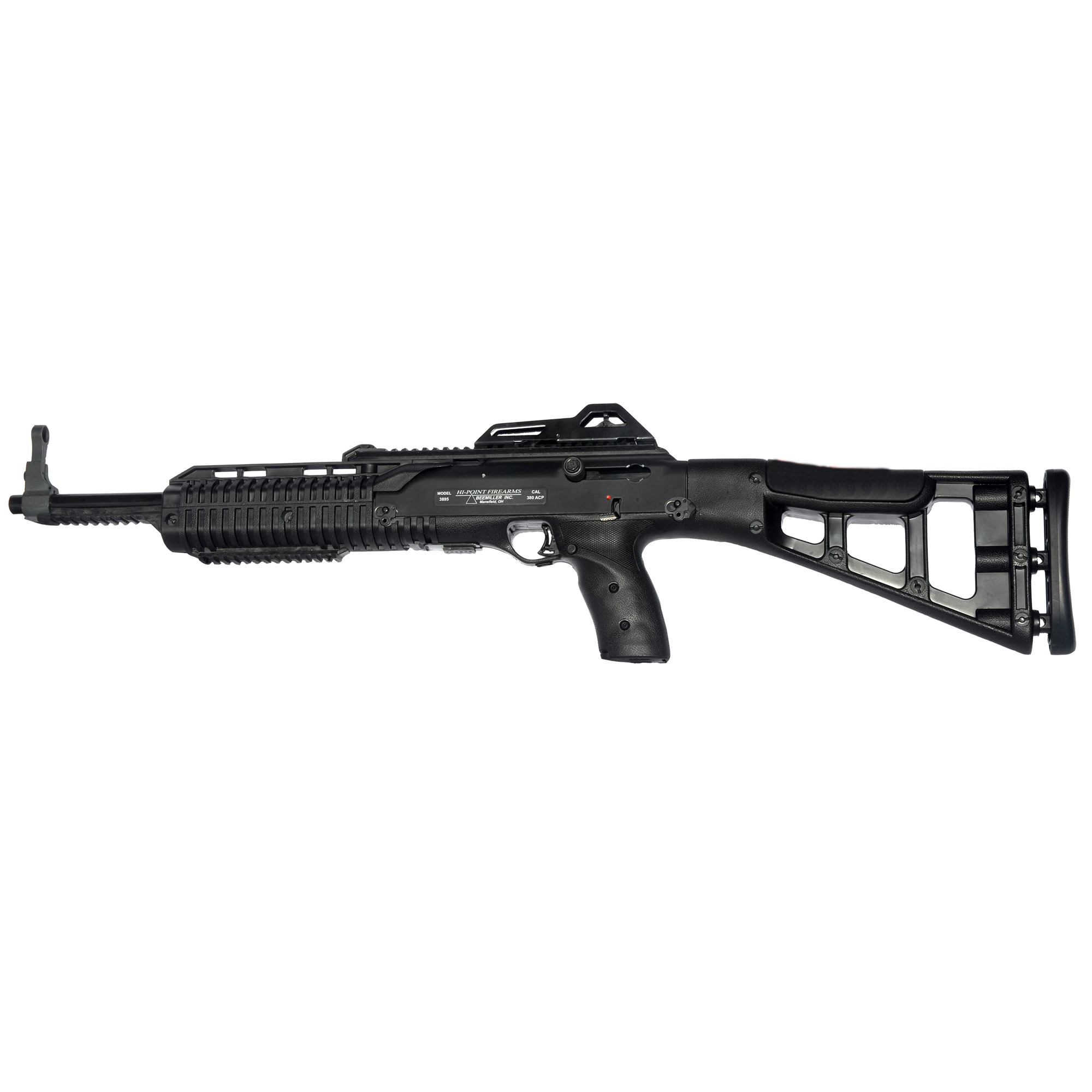 Hi-Point 3895TS 3895TS Carbine 380 ACP Caliber with 16.50” Barrel, 10+1 Capacity, Black Metal Finish, Black All Weather Molded Stock & Black Polymer Grip Right Hand