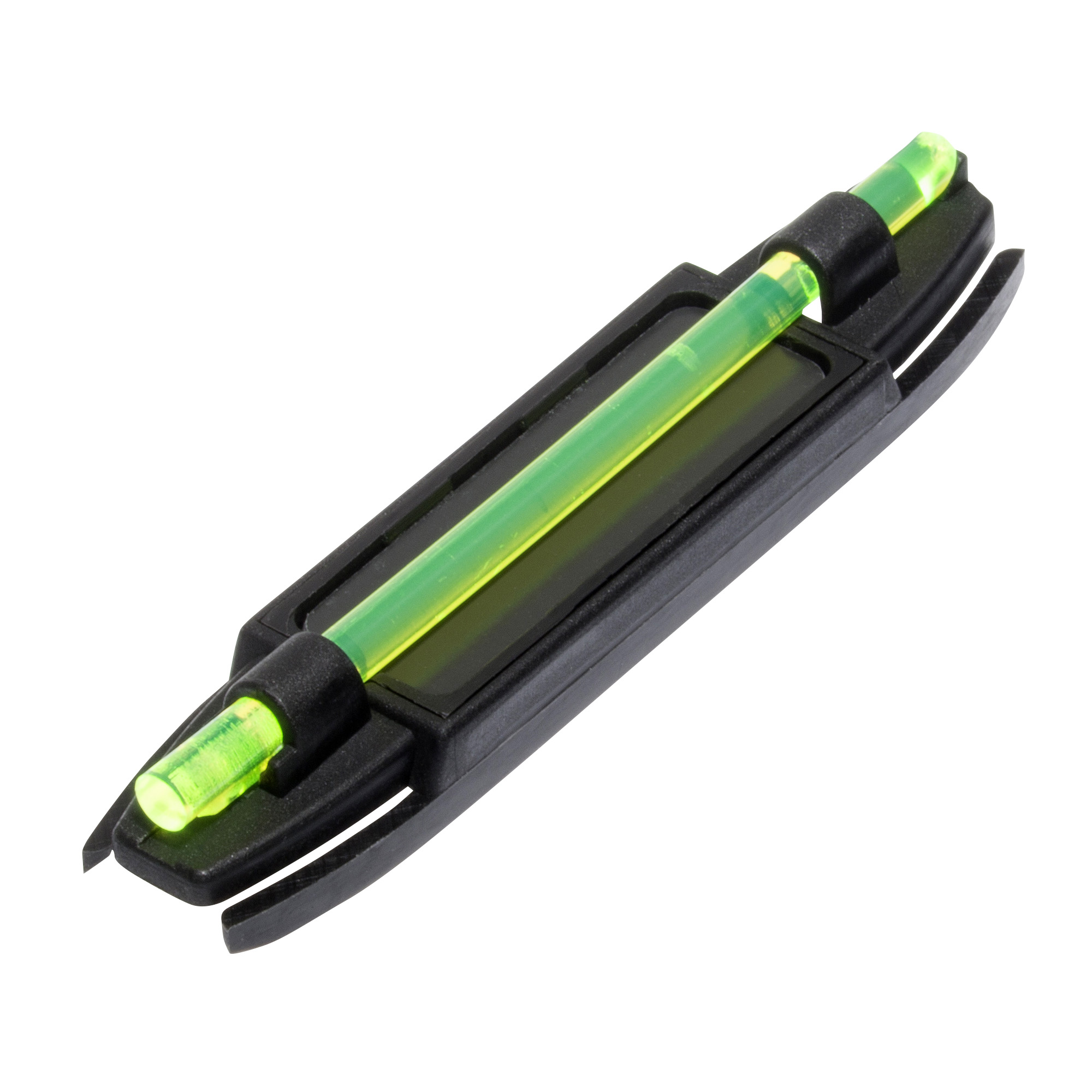 HiViz BB2005 Birdbuster Magnetic Front Sight Black | Green & Red Fiber Optic