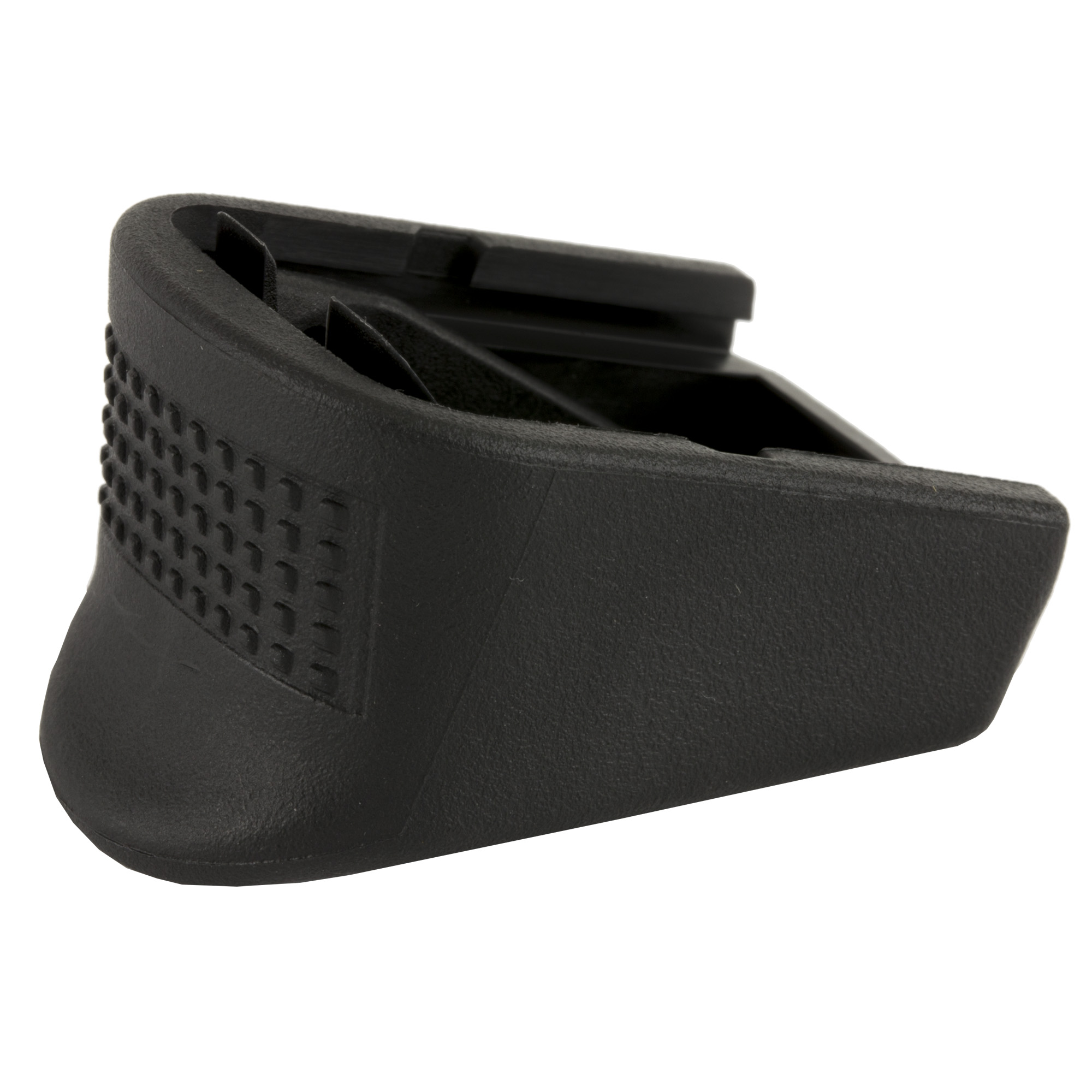 Pearce Grip PG1045+ Magazine Extension Extended 10mm Auto/45 ACP 2rd Compatible w/Glock Gen 4 20/29/40/41, Black Polymer