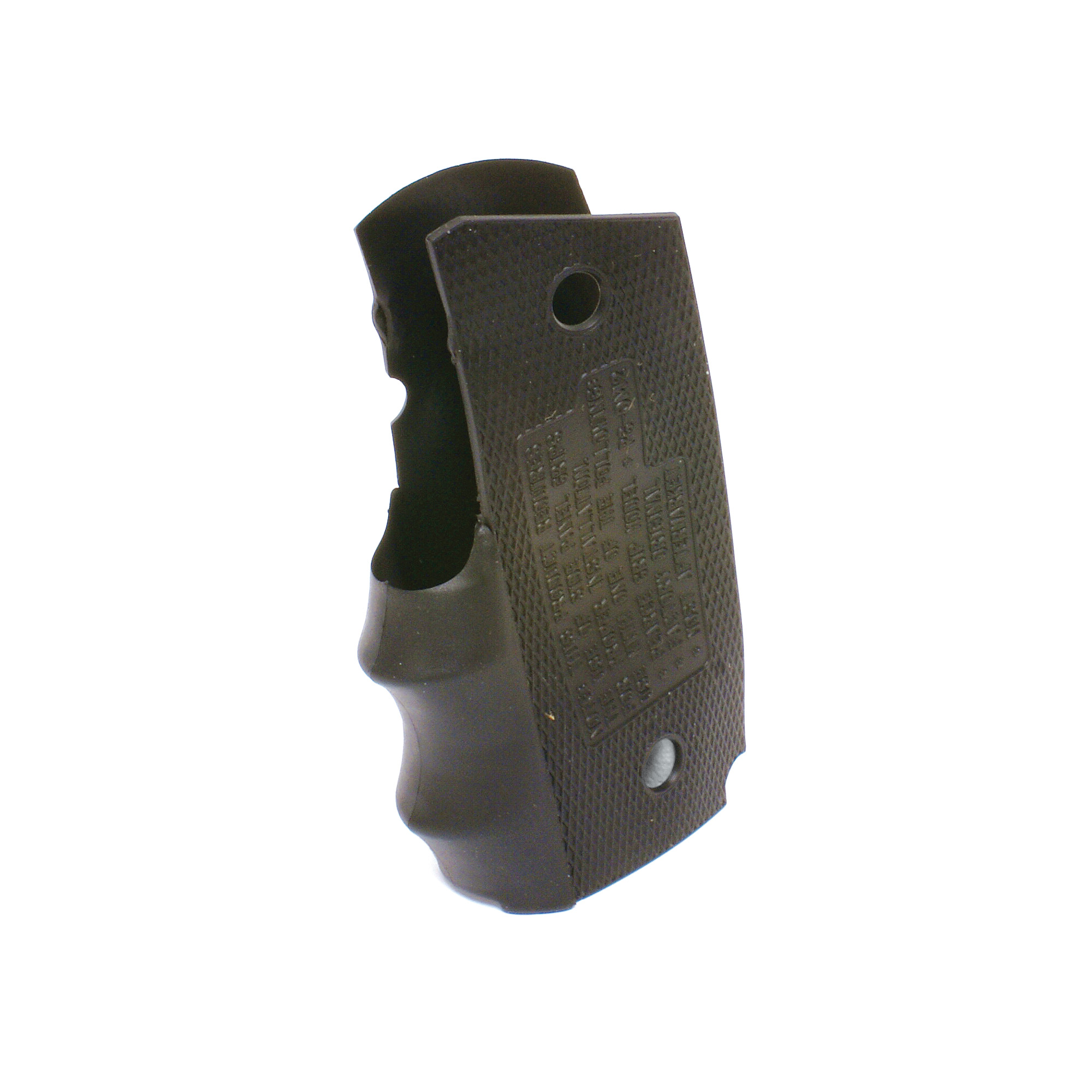 Pearce Grip PGOM1 Finger Groove Insert Black Rubber for Kimber 1911 Compact