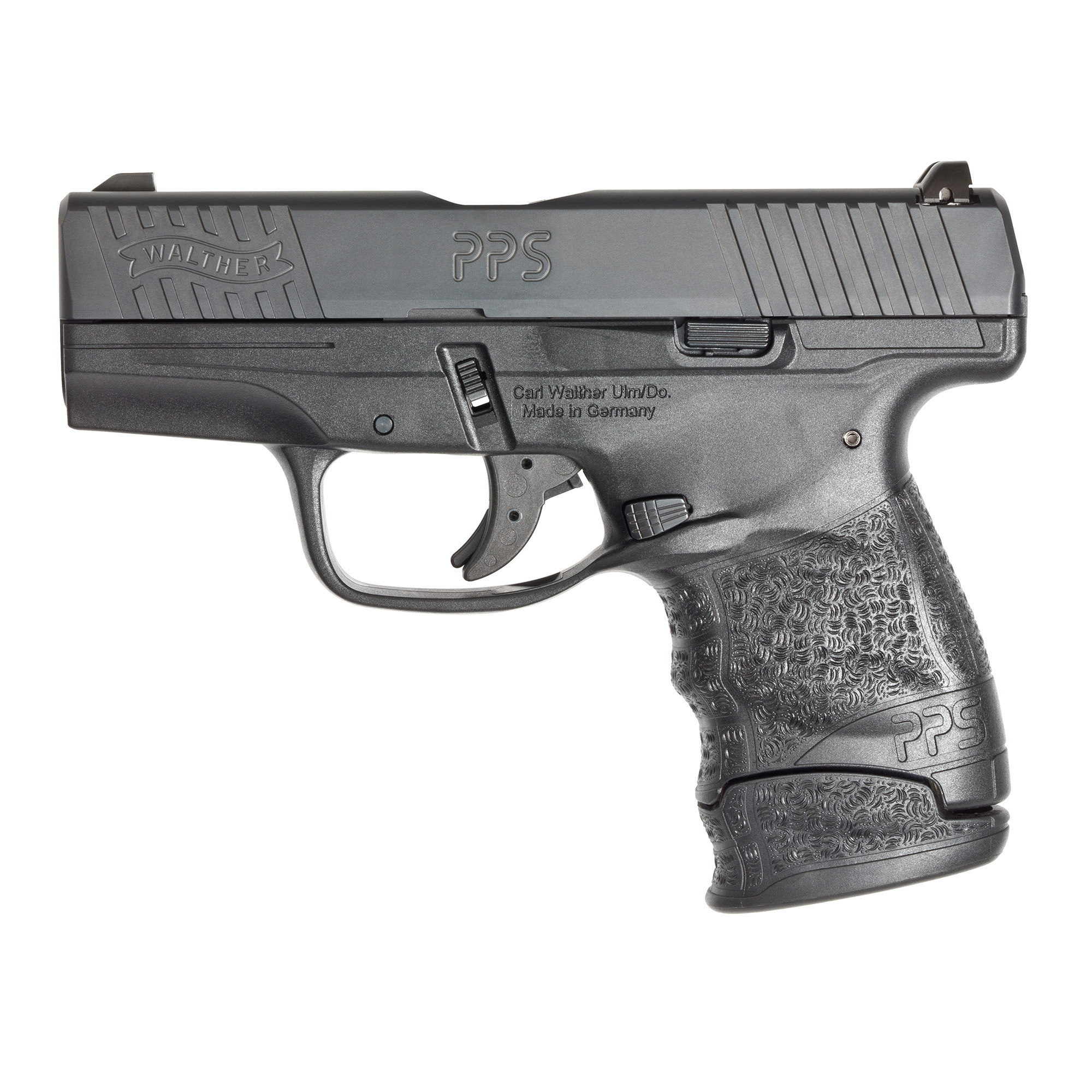 Walther PPS M2 LE Edition 9mm Luger 3.18” 7+1 Black Polymer Frame & Grip with Black Tenifer Steel Slide & Night Sights