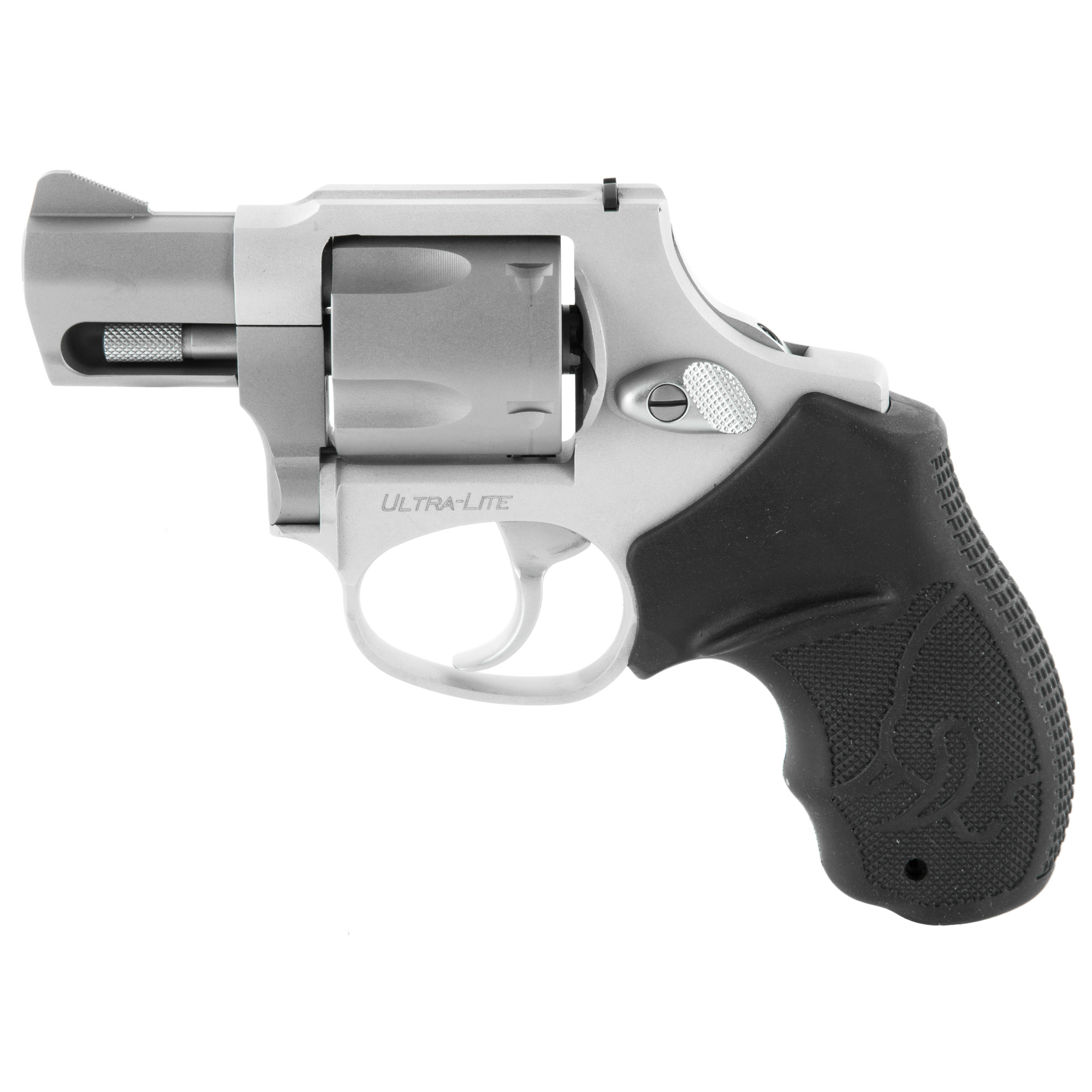 Taurus 2380129UL 380 Mini Revolver 380 ACP 5rd 1.75” Matte Stainless Cylinder & Barrel Matte Mil Anodized Aluminum Frame Black Rubber Grip