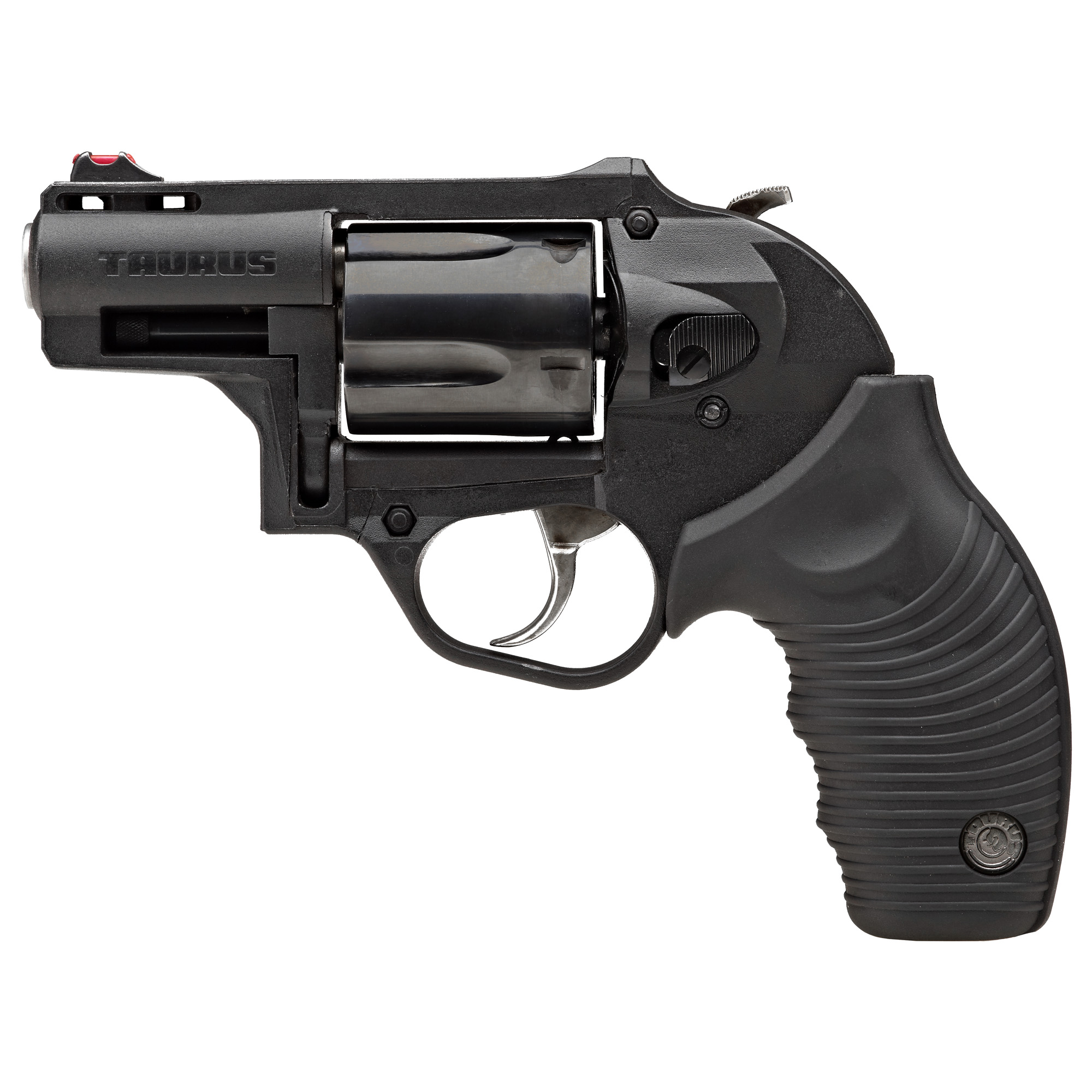 Taurus 2605021PLY 605 Poly Protector 38 Special +P or 357 Mag 5 Shot 2” Black Finish Barrel, Matte Black Oxide Finish Cylinder, Black Finish Polymer Frame & Black Ridged Rubber Grip