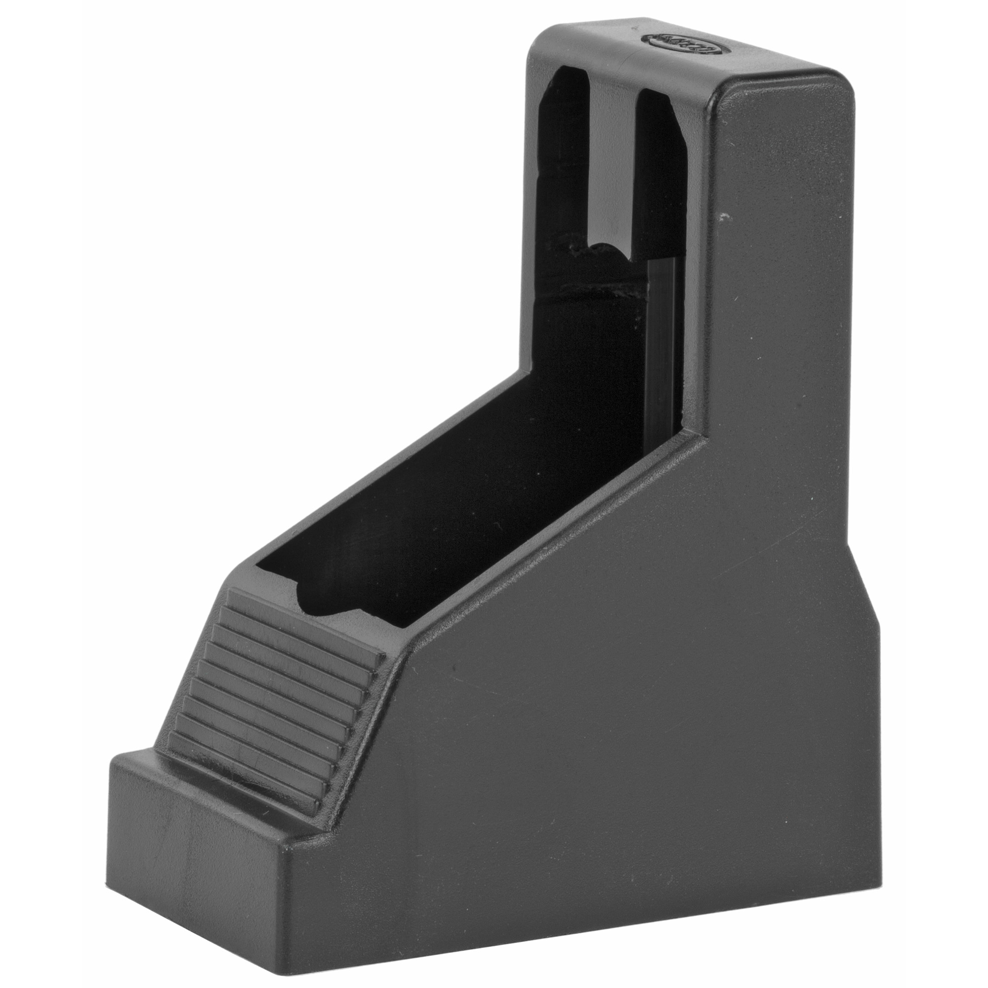 ADCO ST1 Super Thumb ST1 Mag Loader Double Stack Style, Black Polymer, For Use w/Multi-Caliber Pistols Including KelTec 9 & 40, Springfield XDS, XDM, XD40
