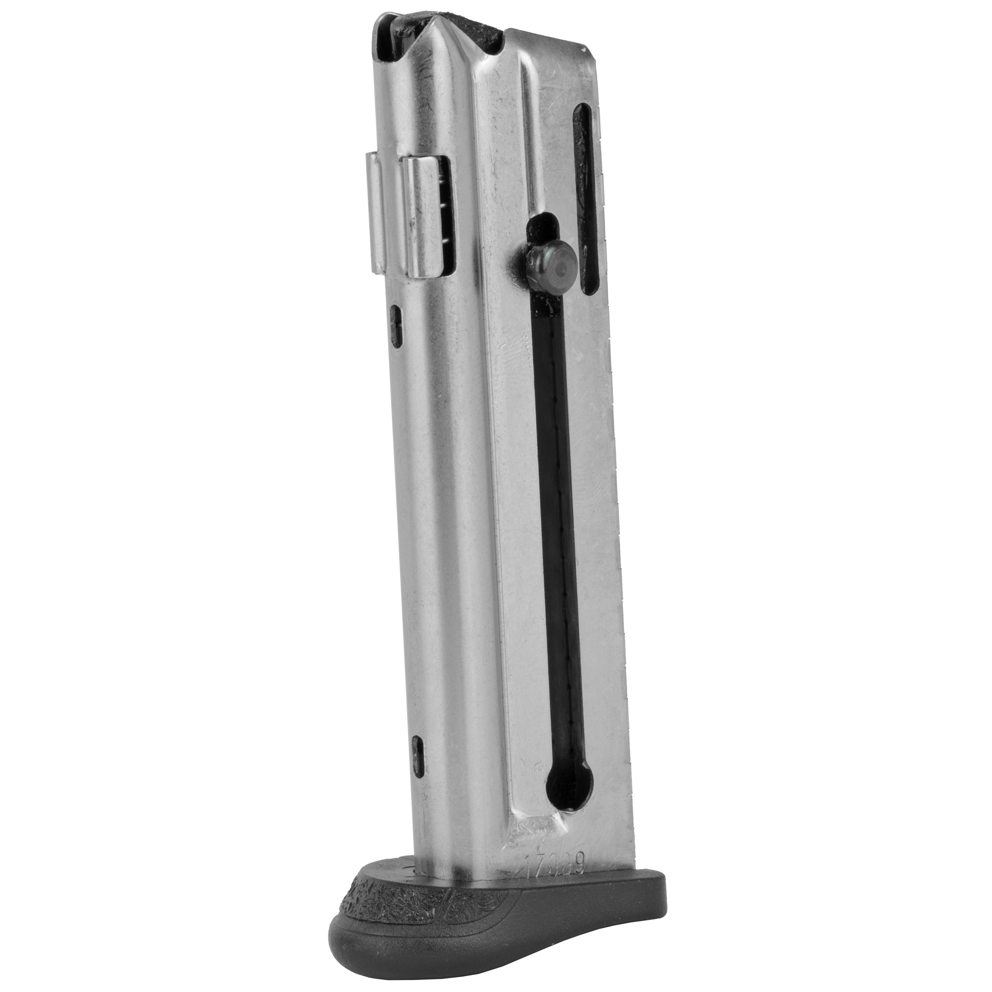 Walther Arms 512604 P22 10rd Detachable w/Finger Rest 22 LR Black Steel