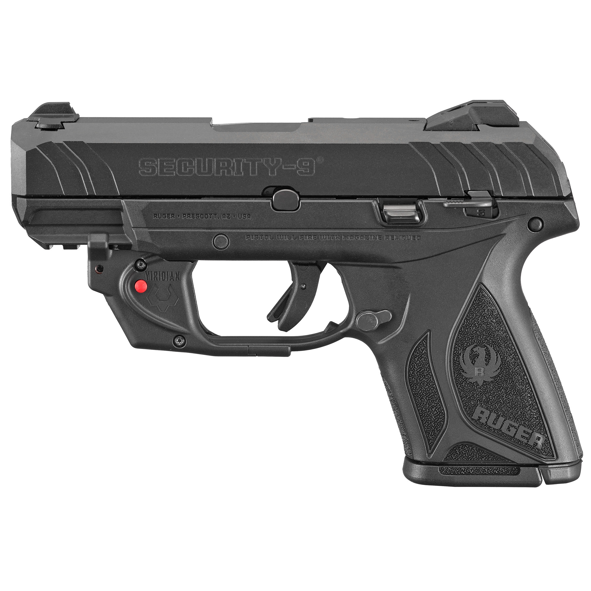 Ruger Security-9 9mm 3.42" 10+1 Blued 3830 736676038305