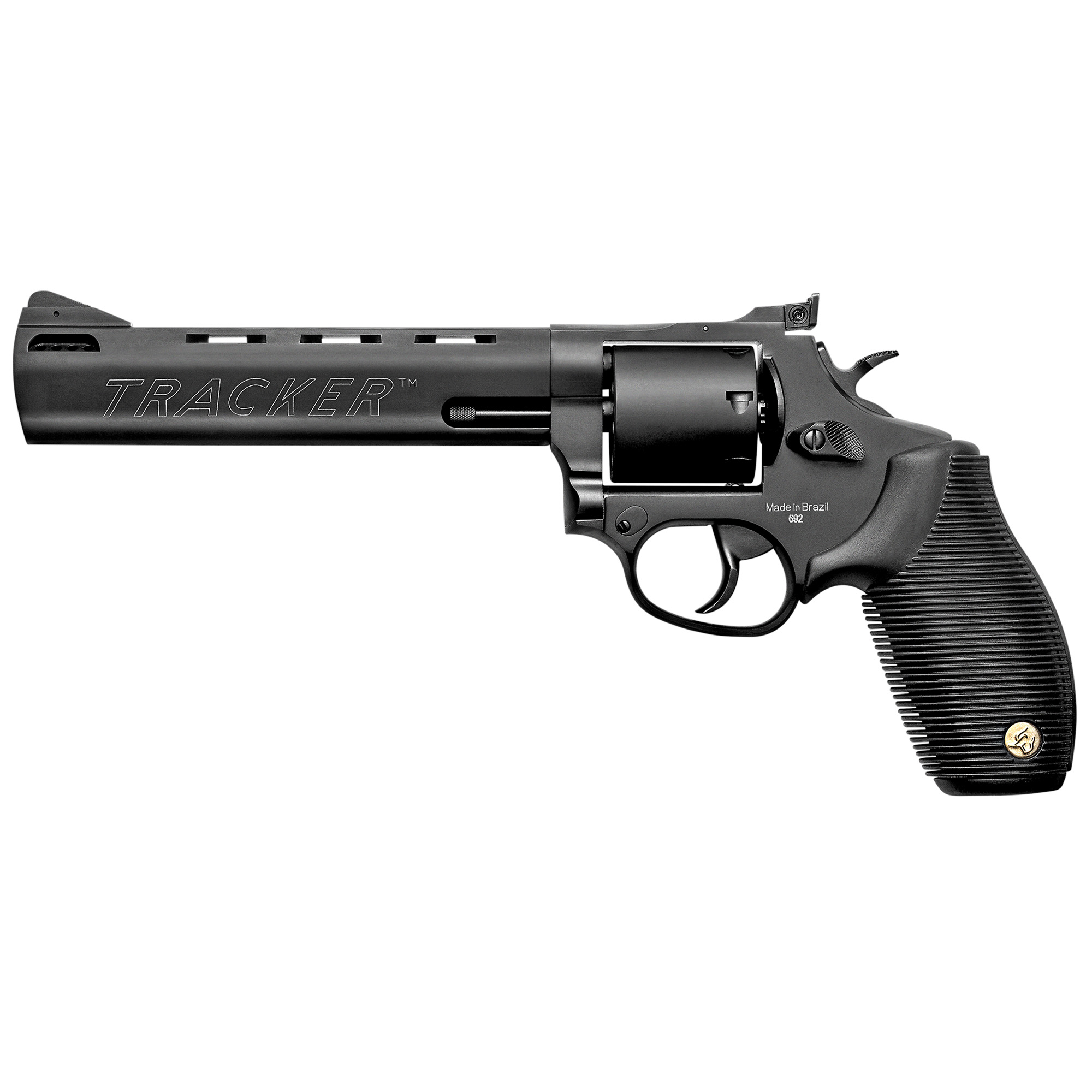 Taurus 2692061 692 38 Spl +P 9mm Luger 357 Mag 7rd 6.50” Matte Black Steel Black Rubber Grip