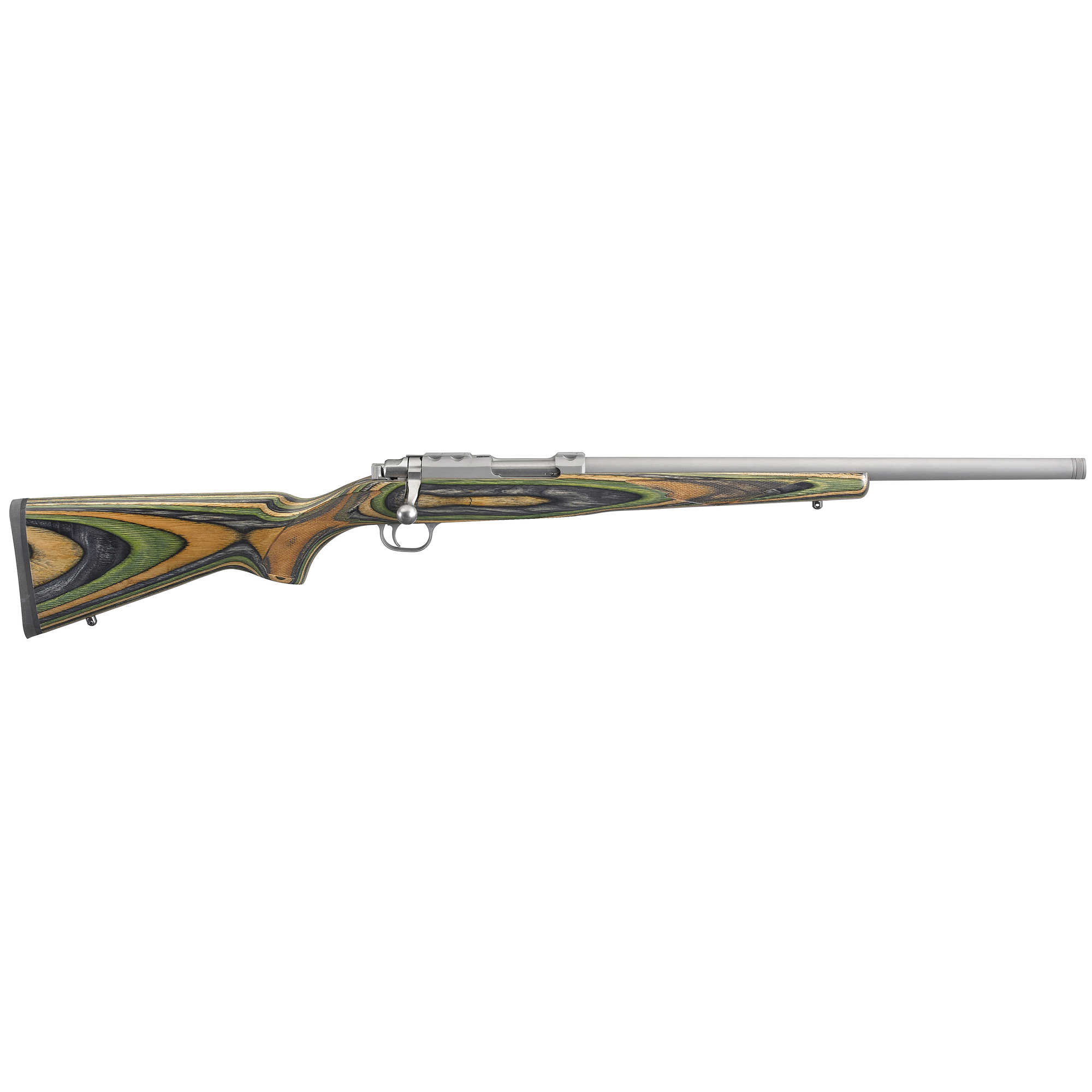 Ruger 22 Hornet 18.50” 6+1 Stainless 7226 736676072262