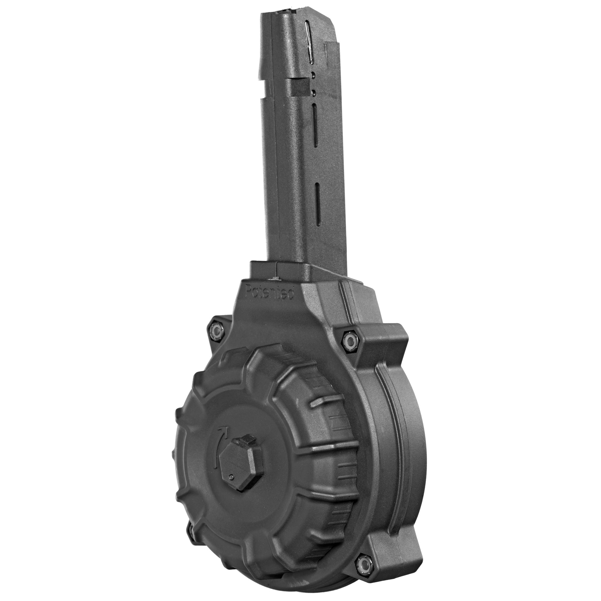 ProMag DRMA19 Standard 50rd Drum 40 S&W Compatible w/ Glock 22/23 Black DuPont Zytel Polymer