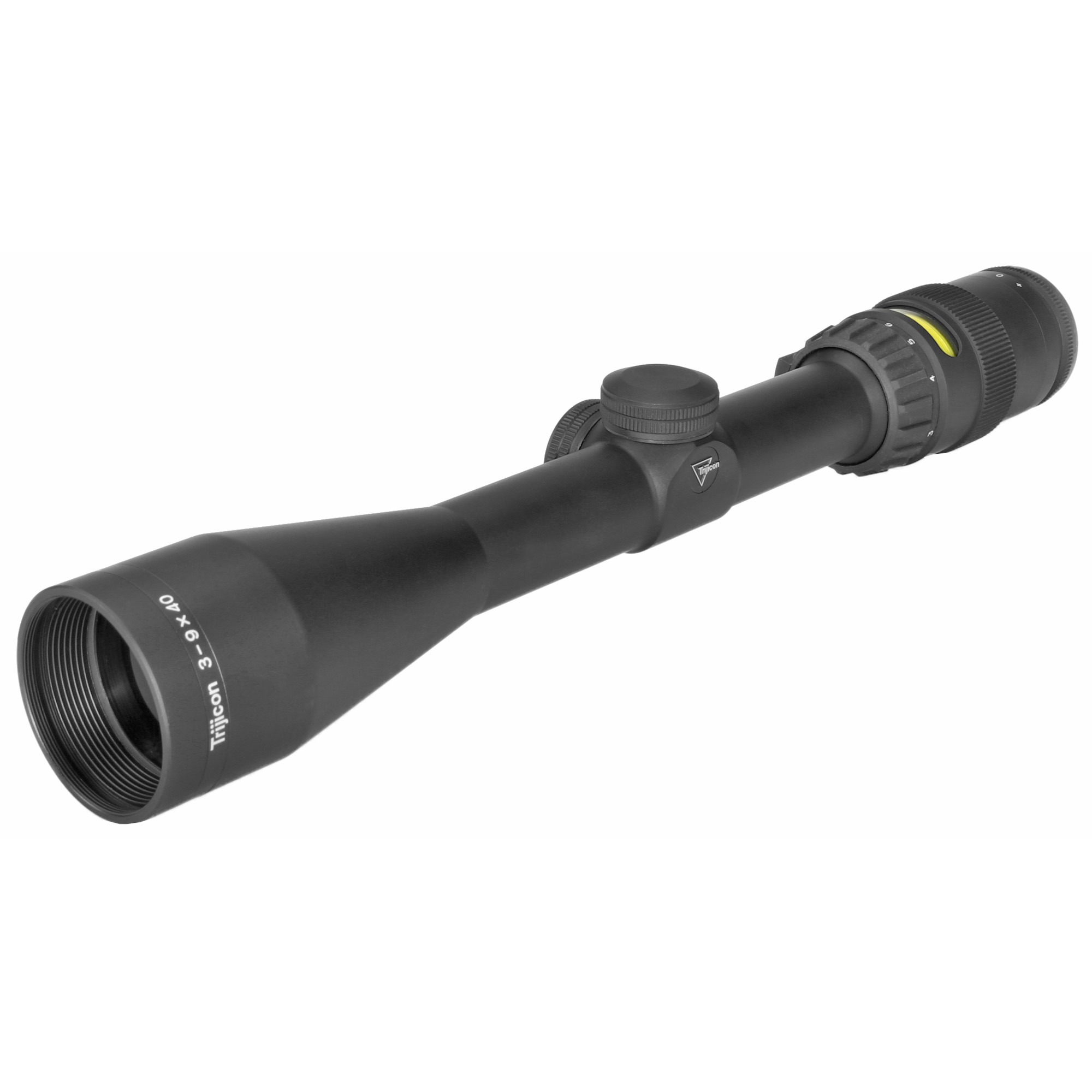 Trijicon 200004 AccuPoint Black Hardcoat Anodized 39x40mm 1” Tube Illuminated Mil-Dot Crosshair w/Amber Dot Reticle