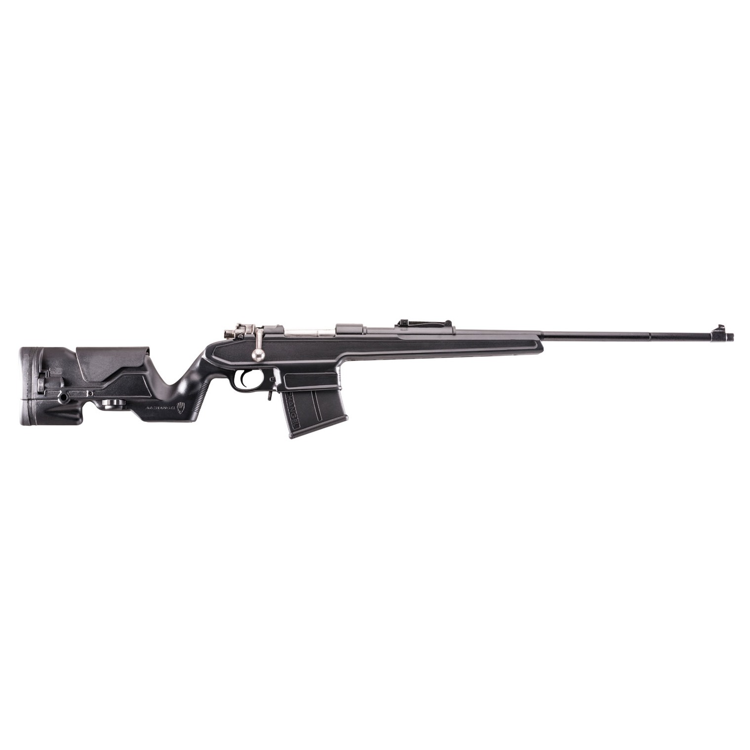 Archangel AA98 Precision Stock Black Synthetic Fixed with Adjustable Cheek Riser for Mauser K98