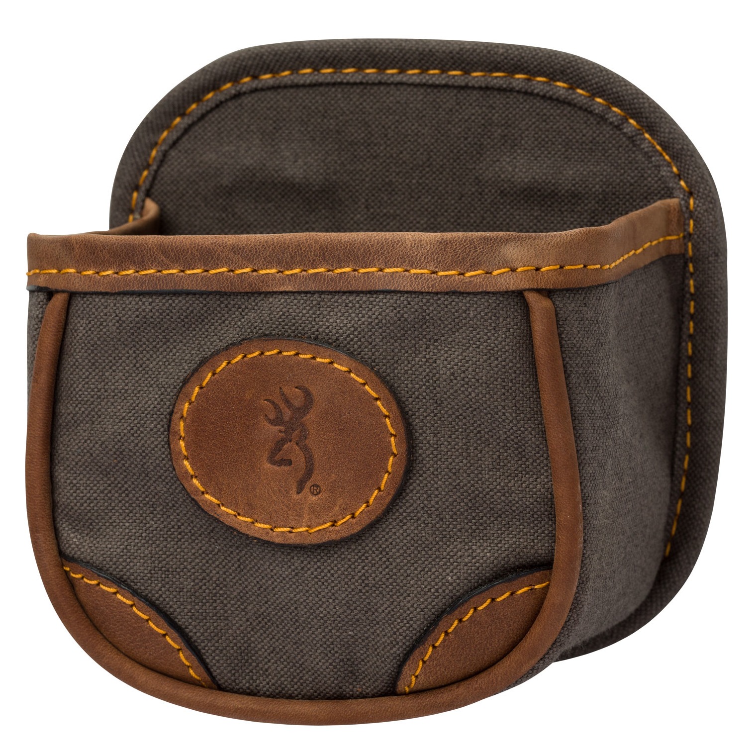 Browning Lona Shell Carrier Flint Canvas/Leather 1 box Belt Clip Mount 121388694 023614486459