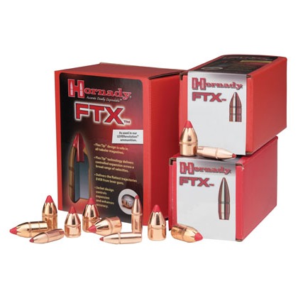 Hornady 45015 FTX 45 Cal .458 325 gr Flex Tip eXpanding 50 Per Box/ 15 Case