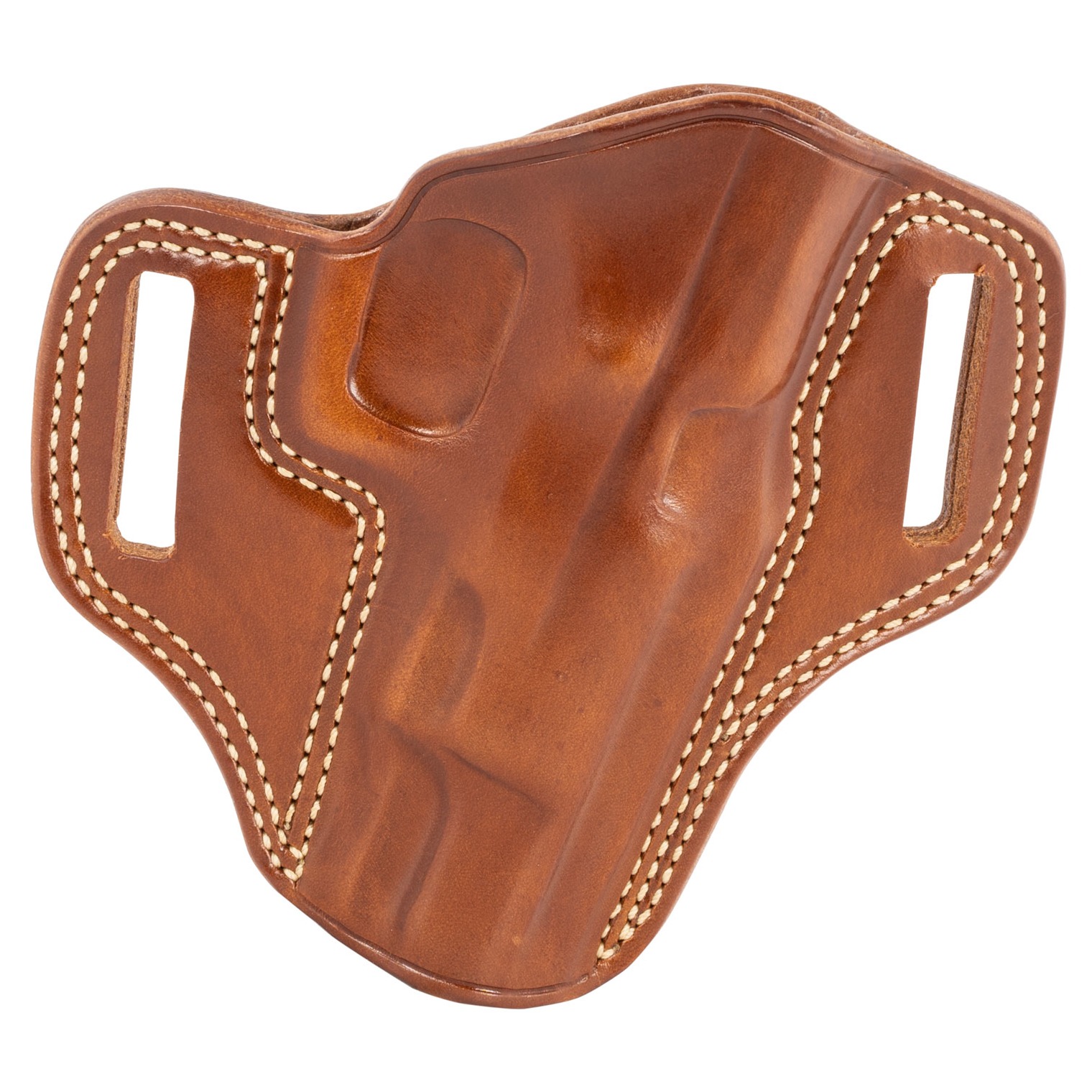 Galco CM222 Combat Master OWB Tan Leather Belt Slide Fits CZ 75B Right Hand