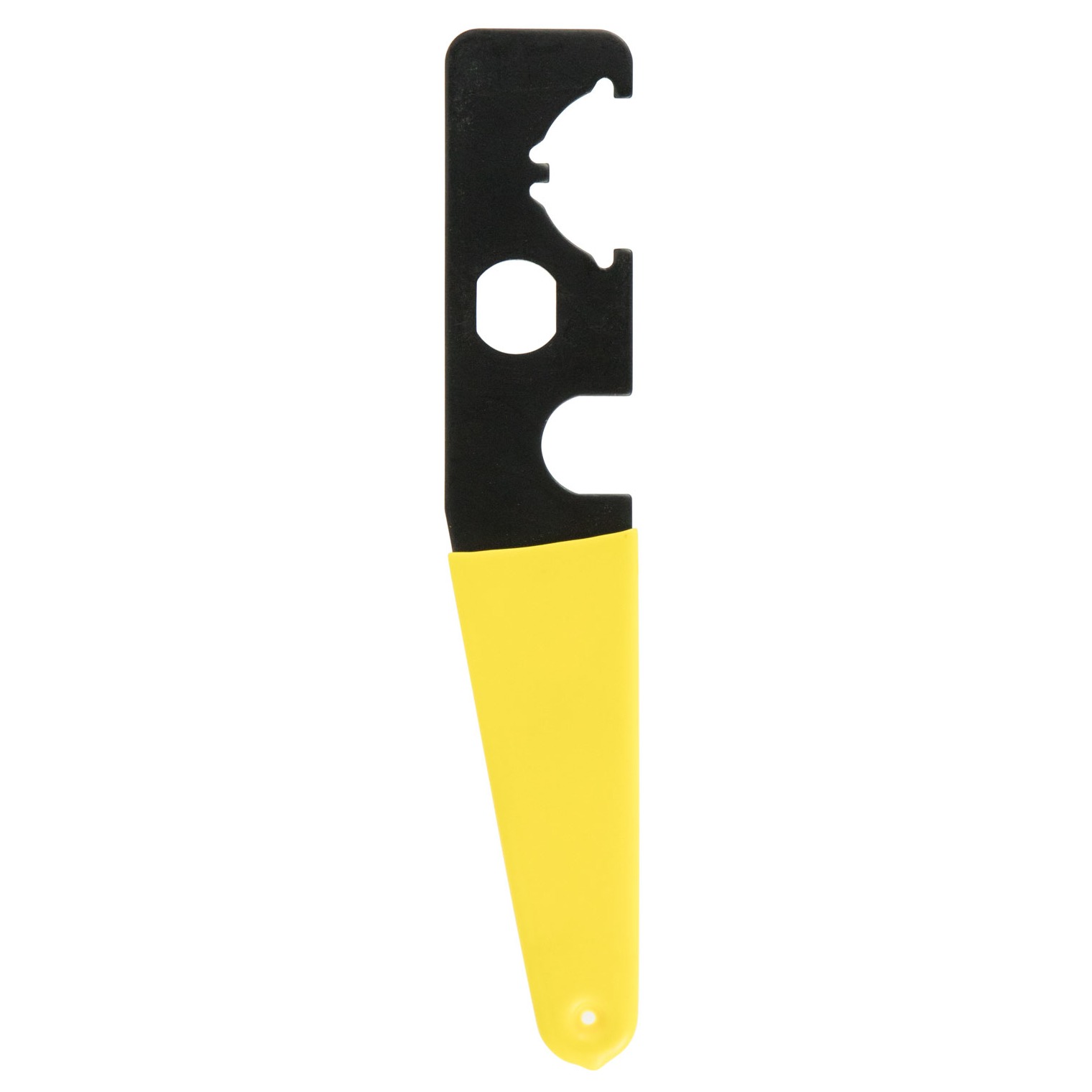 TacFire TL006 Armorer’s Stock Wrench Black/Yellow Steel Rifle AR-15 Rubber Handle